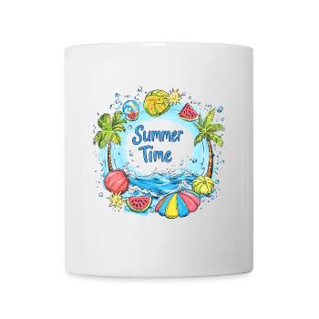 Summer Time Splash - Mug - white - Front