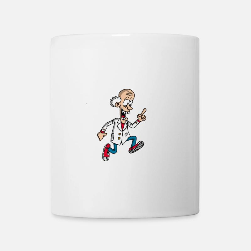 Savant un peu fou - Mug blanc - blanc