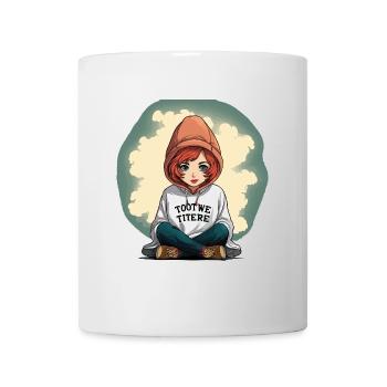Le confort des introvertis - Mug blanc - blanc - Devant
