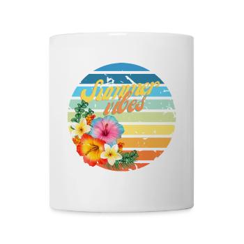 Summer Vibes - Tasse - Weiß - Vorne