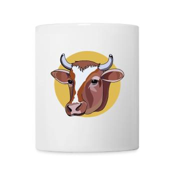 Kohvedel Kuhkopf - Tasse - Weiß - Vorne