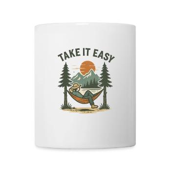 Take It Easy - Mug - white - Front