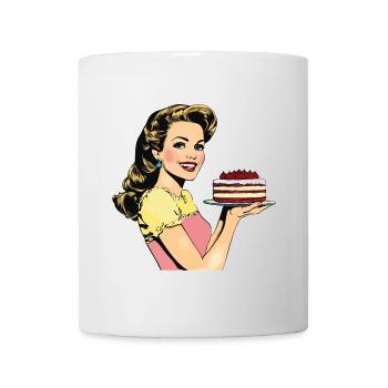 Baking Cake Baking Queen Baking Fairy Baker Pop Art - Mug - white - Front