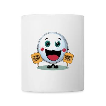 Der Showdown der Jokester - Tasse - Weiß - Vorne