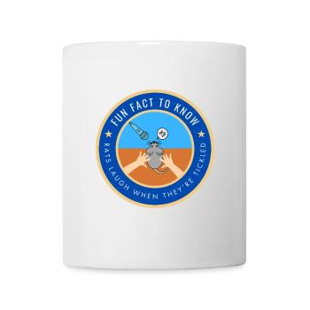 Rats laugh when they're tickled - Mug - white - Front