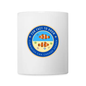Clownfish can change gender - Mug - white - Front