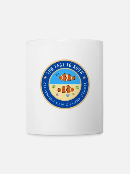Clownfish can change gender - Mug - white