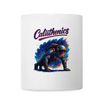 Calisthenics Astronaut Push-ups Gift - Mug - white - Front