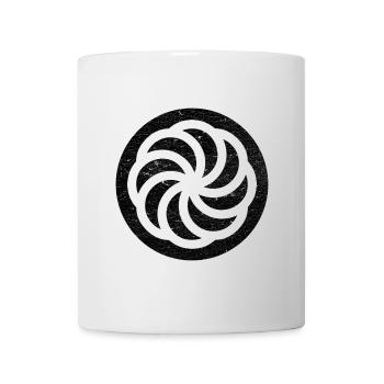 Armenian Eternity Sign in a Black Circle - Mug - white - Front