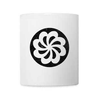 Armenian Eternity Spiral in a Black Circle - Mug - white - Front