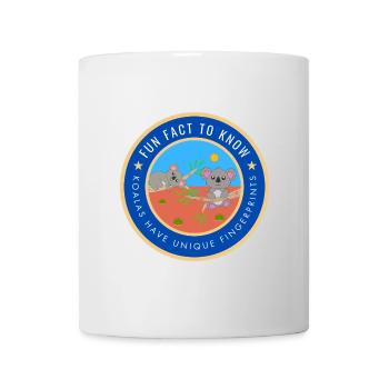 Koalas have unique fingerprints - Mug - white - Front