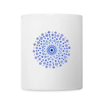 Mandala Schutz - Tasse - Weiß - Vorne