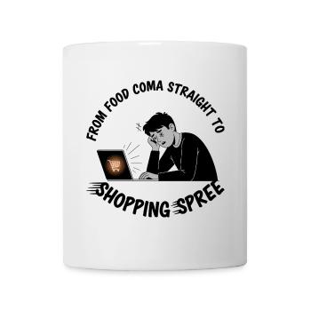 Black Friday Shopping Spree - Mug - white - Front