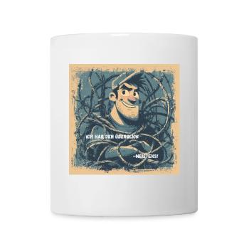 Morgens unter Hochspannung - Tasse - Weiß - Vorne
