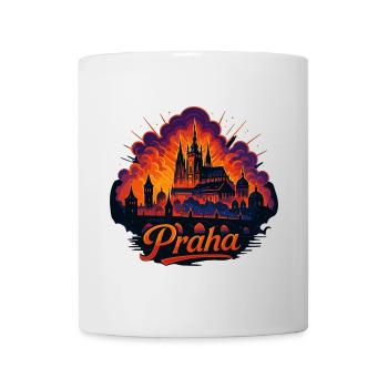 Prague Prague City Czech Republic Silhouette Gift - Mug - white - Front