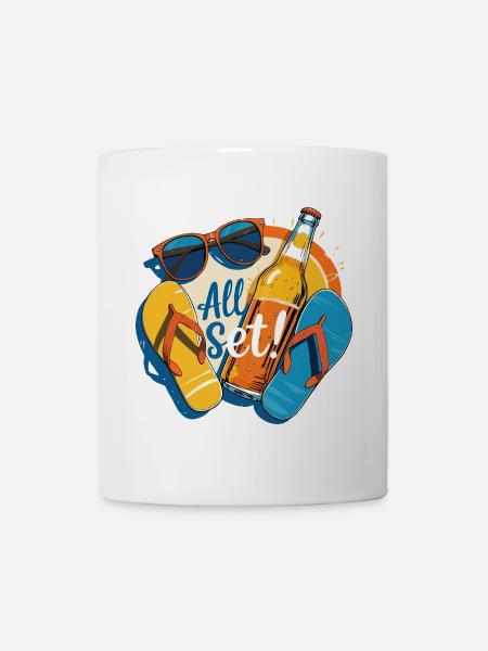 Sommer - Tasse - Weiß