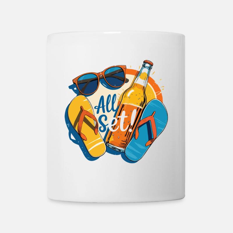 Sommer - Tasse - Weiß