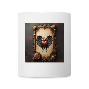 The beating heart of mechanics, - Mug - white - Front