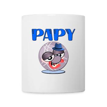 Grand-Père Papy Boules Pétanque - Mug blanc - blanc - Devant