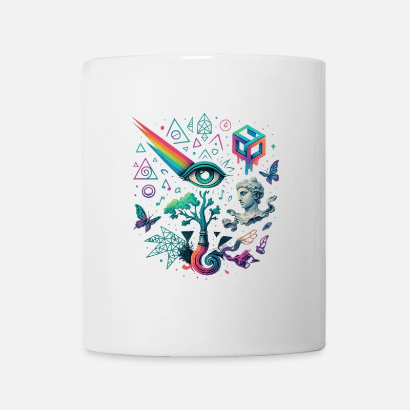 Gedankenblüte - Tasse - Weiß