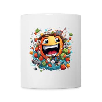 Der Humor-Tresor der Jokester - Tasse - Weiß - Vorne
