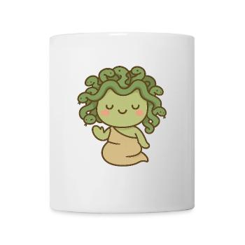 Mythologische Kawaii-Quallen - Tasse - Weiß - Vorne