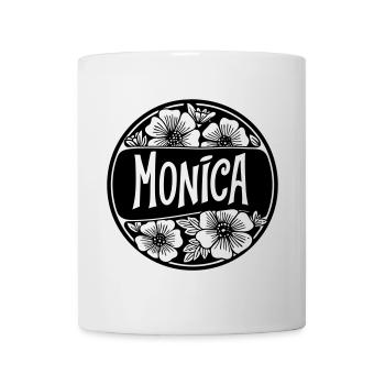 Monica | MONICA. (Vectorgraphic) - Mug - white - Front