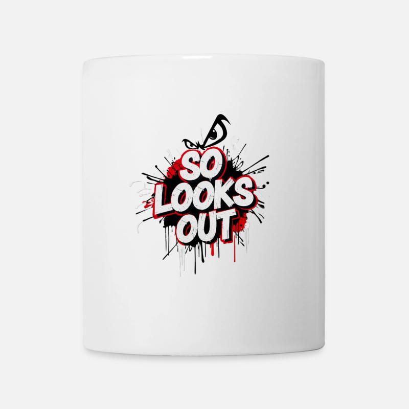 So looks out - Tasse - Weiß