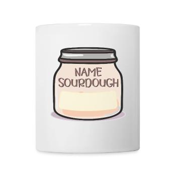NAME SOURDOUGH - Mug - white - Front