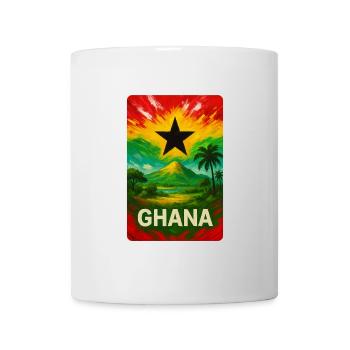 Ghana Aménagement paysager - Mug blanc - blanc - Devant