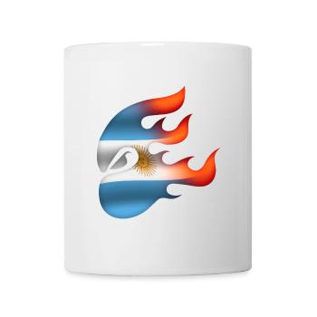 Flag of Argentina - Argentina - Ninja - Mug - white - Front