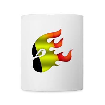 Flag of Belgium - Belgium - Ninja - Mug - white - Front
