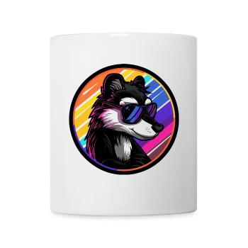Stinktier Cool Comic - Tasse - Weiß - Vorne