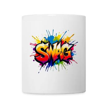 Expressive graffiti style with vibrant colors - Mug - white - Front