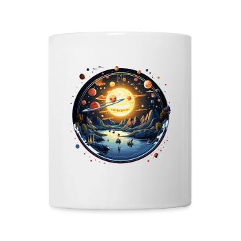 L’Odyssée Planétaire - Mug blanc - blanc - Devant
