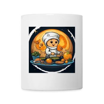 Les planètes gastronomiques - Mug blanc - blanc - Devant