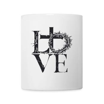 AMOUR - Mug blanc - blanc - Devant