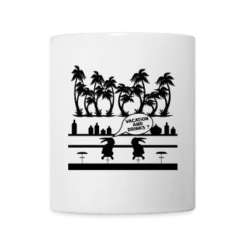 VACATION DRINKS BAR - Mug - white - Front