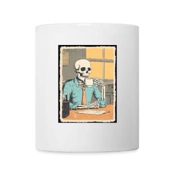 Tot aber motiviert (Kaffee sei Dank) - Tasse - Weiß - Vorne