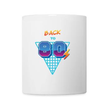 Retour aux années 80 – Grid - Mug blanc - blanc - Devant
