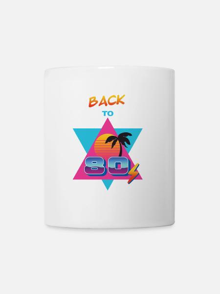 Back to the 80s – Sol og Palme - Mug - white