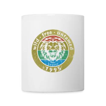 30. Geburtstag Wild, free & untamed since 08/1995 - Mug - white - Front
