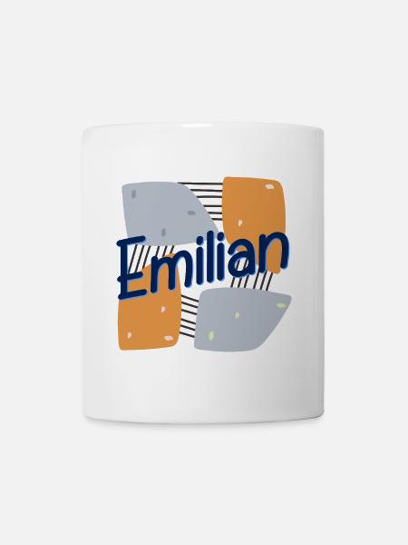 EMILIAN - Tasse - Weiß
