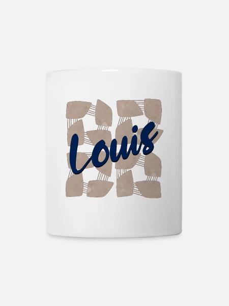 NOM CADEAUX PRÉNOM LOUIS - Mug blanc - blanc