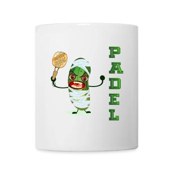 HALLOWEEN GHERKIN PICKLE PADEL - Mug - white - Front