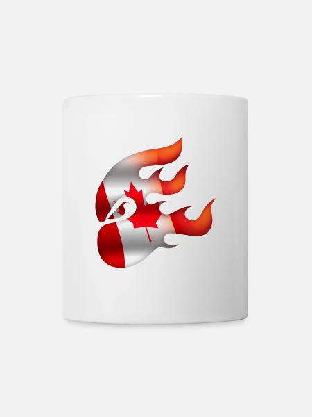 Drapeau du Canada - Canada - Ninja - Mug blanc - blanc
