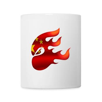 Flag of China - China - Ninja - Mug - white - Front