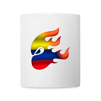 Flag of Colombia - Colombia - Ninja - Mug - white - Front