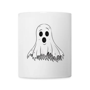 bettuch gespenst, halloween outfit - Tasse - Weiß - Vorne