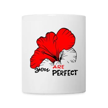 you are perfect - Tasse - Weiß - Vorne